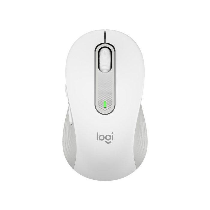 Logitech Signature M650 Ratón Inalámbrico Off-white, Logi Bolt/Bluetooth, 5 Botones, 400-2000 dpi, Silencioso para Manos Pequeñas/Medianas 1