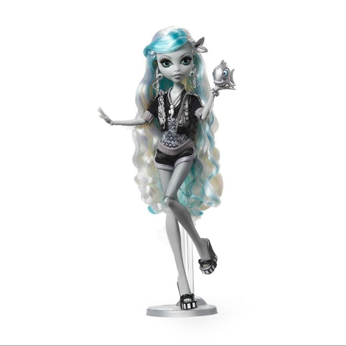 Mattel Monster High Muñeca Lagoona Blue Reel Drama en Blanco y Negro 0 Mattel Monster High Muñeca Lagoona Blue Reel Drama en Blanco y Negro 0