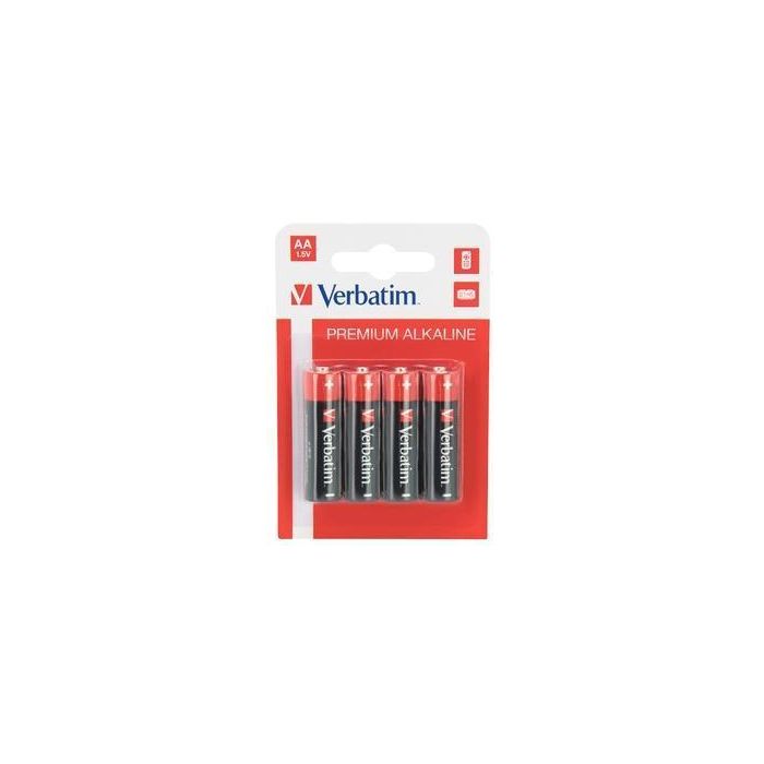 Verbatim Pilas Alcalinas Aa - Lr06 - Pack 4 Unidades