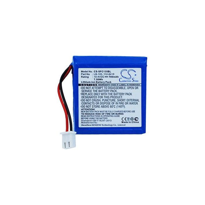 Safescan Batería Recargable Para Detector Automatico De Billetes - Modelo 155-S, 165-S Y 185-S