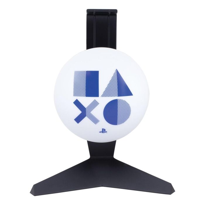 Paladone Soporte para Auriculares con Luz para PlayStation, Incluye Cable USB 1 Paladone Soporte para Auriculares con Luz para PlayStation, Incluye Cable USB 1