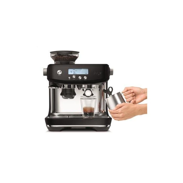 Sage SES878BTR4EEU1 Cafetera Barista Pro™ Negra con Pantalla LCD, Molinillo Cónico Integrado y Portafiltros de 54 mm 1 Sage SES878BTR4EEU1 Cafetera Barista Pro™ Negra con Pantalla LCD, Molinillo Cónico Integrado y Portafiltros de 54 mm 1