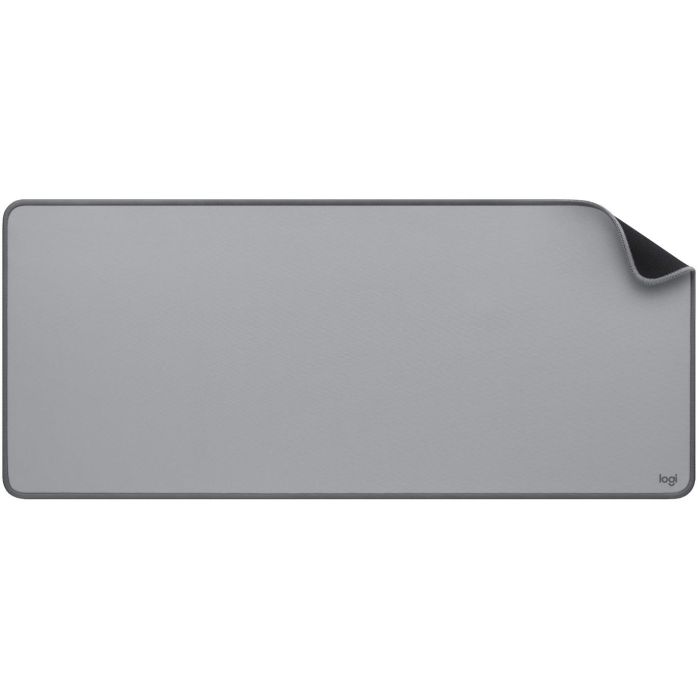 Logitech Alfombrilla Escritorio Studio Series Anti-Deslizante y Resistente a Derrames para PC/Ordenador, Cómoda, Gris Medio 700x300x2mm 1 Logitech Alfombrilla Escritorio Studio Series Anti-Deslizante y Resistente a Derrames para PC/Ordenador, Cómoda, Gris Medio 700x300x2mm 1