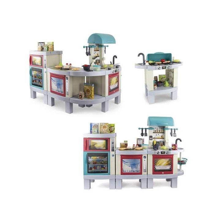Cocina kitchen XL con luces y sonidos, transformable en barbacoa y 3 formatos diferentes de montaje 121x95x100 cm 2 Cocina kitchen XL con luces y sonidos, transformable en barbacoa y 3 formatos diferentes de montaje 121x95x100 cm 2
