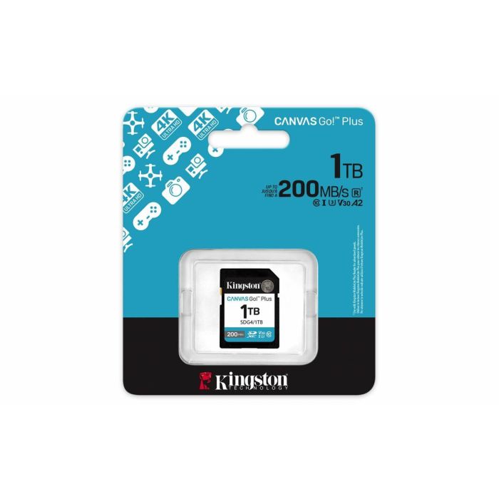 Tarjeta de Memoria Micro SD con Adaptador Kingston 1 TB 3