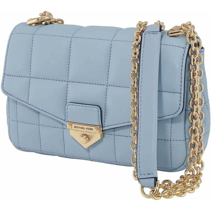 Bolso Mujer Michael Kors 30H0G1SL1T-PALE-BLUE Azul 21 x 18 x 12 cm 0 Bolso Mujer Michael Kors 30H0G1SL1T-PALE-BLUE Azul 21 x 18 x 12 cm 0