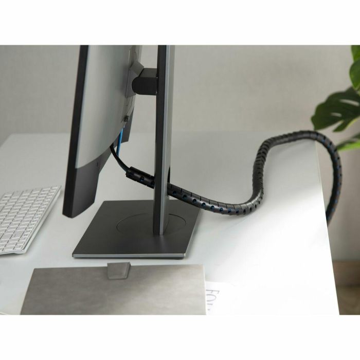 Equip Organizador de Cables Espiral con Clip Color Negro 1.0 M 4 Equip Organizador de Cables Espiral con Clip Color Negro 1.0 M 4