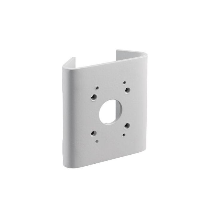 Bosch Adaptador de Montaje en Poste Pequeño para Montaje en Pared Colgante, Diseño Modular y Antivandálico