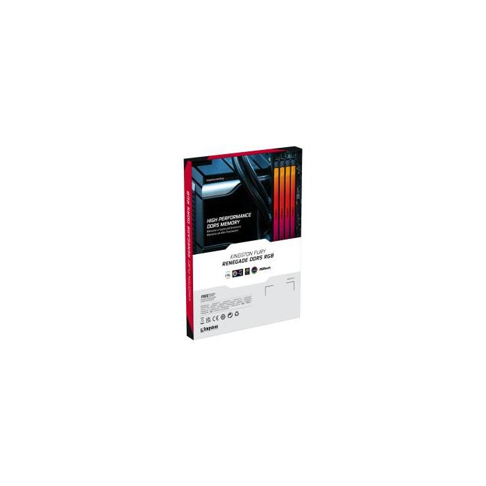 Kingston Technology FURY Renegade RGB módulo de memoria 48 GB 1 x 48 GB DDR5 3 Kingston Technology FURY Renegade RGB módulo de memoria 48 GB 1 x 48 GB DDR5 3