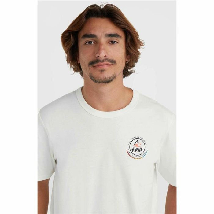 Camiseta de Manga Corta Hombre O'Neill Trvlr  Blanco 1