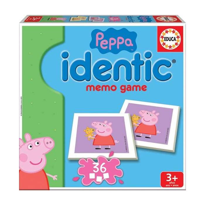 Juego identic peppa pig con 36 cartas 2