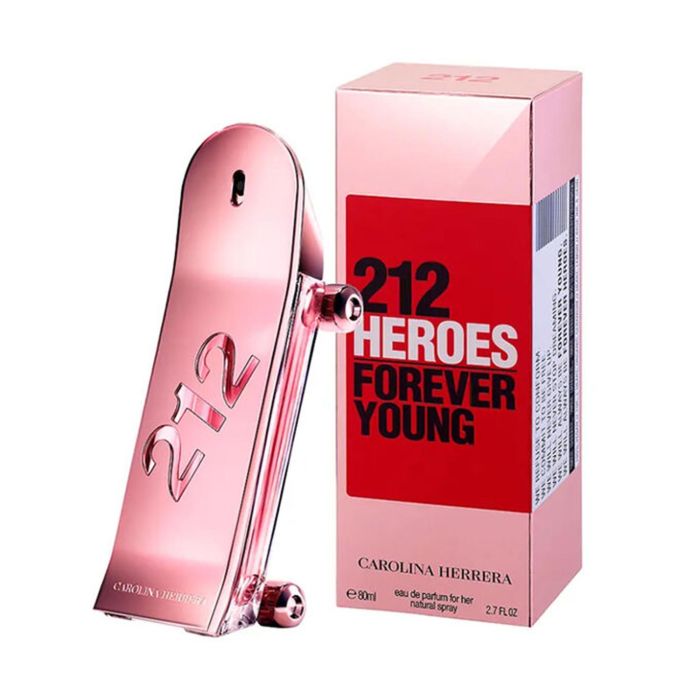 Carolina Herrera 212 Heroes Forever Young Eau de Parfum 80 ml Vaporizador para Mujer