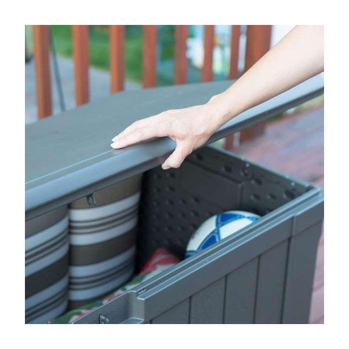 Lifetime Arcón Almacenaje Exterior Marrón 440 Litros 127x64x67 cm 3