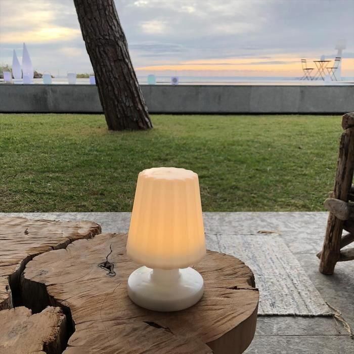 Mini lámpara de mesa inalámbrica - LUMISKY - LADY MINI - H22 cm - Recargable - LED blanco cálido 5 Mini lámpara de mesa inalámbrica - LUMISKY - LADY MINI - H22 cm - Recargable - LED blanco cálido 5