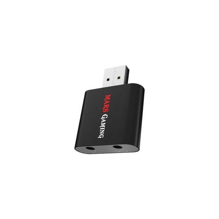 TARJETA DE SONIDO EXTERNA MARS GAMING MSC1 - SONIDO 7.1 - ENTRADA MICRÓFONO 3.5MM - SALIDA AUDIO 3.5MM - ALUMINIO - USB 1 TARJETA DE SONIDO EXTERNA MARS GAMING MSC1 - SONIDO 7.1 - ENTRADA MICRÓFONO 3.5MM - SALIDA AUDIO 3.5MM - ALUMINIO - USB 1