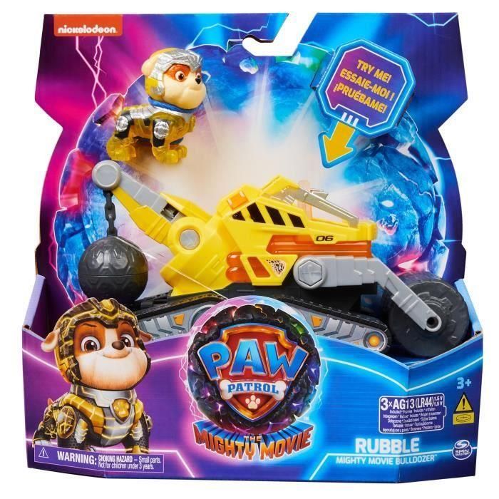 VEHÍCULO + FIGURA RUBEN La Super Patrulla - La Película 4 VEHÍCULO + FIGURA RUBEN La Super Patrulla - La Película 4