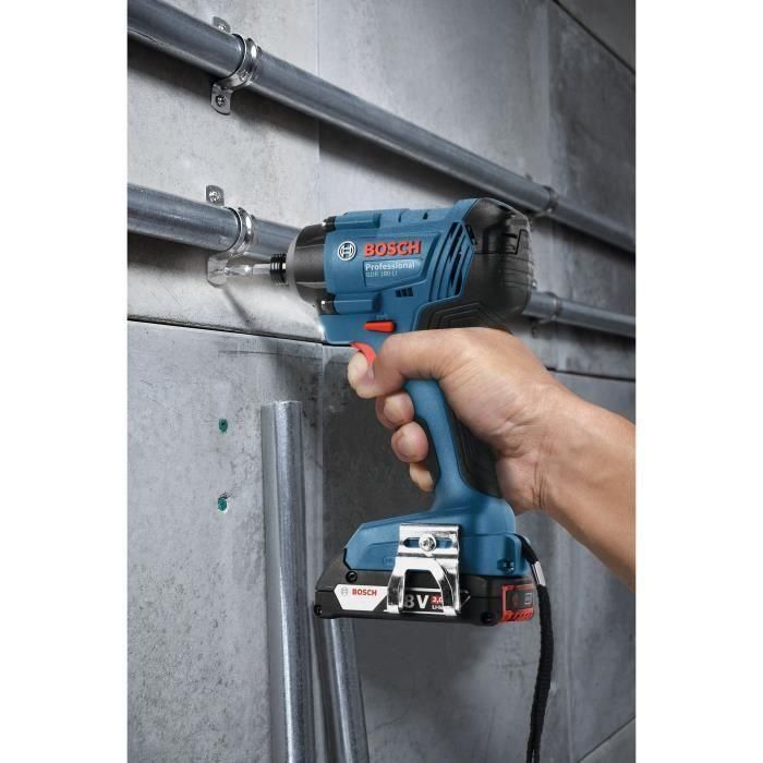 Atornillador de impacto inalámbrico BOSCH PROFESSIONAL 18V GDR 18V-160 Solo Click & Go, L-Boxx 1 Atornillador de impacto inalámbrico BOSCH PROFESSIONAL 18V GDR 18V-160 Solo Click & Go, L-Boxx 1