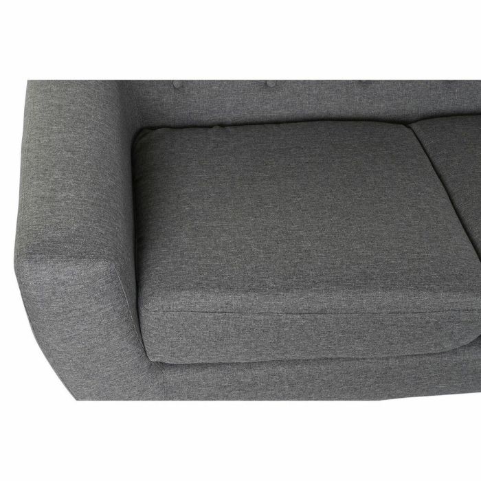 Sofa Scandi DKD Home Decor Gris Natural 72 x 82 x 146 cm 1