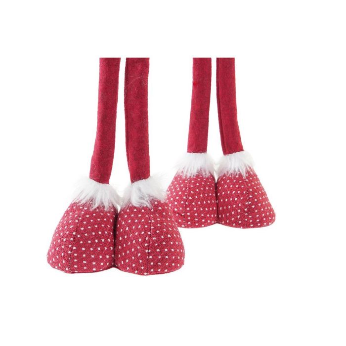 Figura Navidad Tradicional DKD Home Decor Rojo Blanco 10 x 73 x 22 cm (2 Unidades) 2 Figura Navidad Tradicional DKD Home Decor Rojo Blanco 10 x 73 x 22 cm (2 Unidades) 2