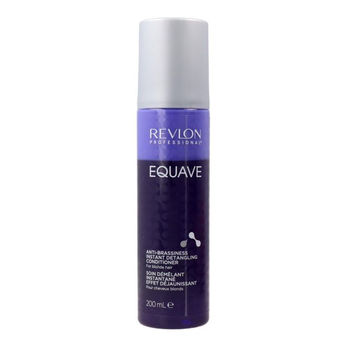 Revlon Equave Anti Brassiness Acondicionador Desenredante Instantáneo para Cabello Rubio 200 ml Revlon Equave Anti Brassiness Acondicionador Desenredante Instantáneo para Cabello Rubio 200 ml