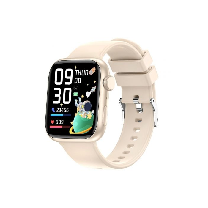 Forever Smartwatch IGo Watch 3 JW-500 con Notificaciones y Frecuencia Cardíaca en Marfil