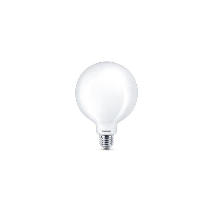Philips PH-929002025301 Bombilla LED E27 G120 7W 806Lm 4000K, Luz Blanca Neutra para Hogar y Local 1