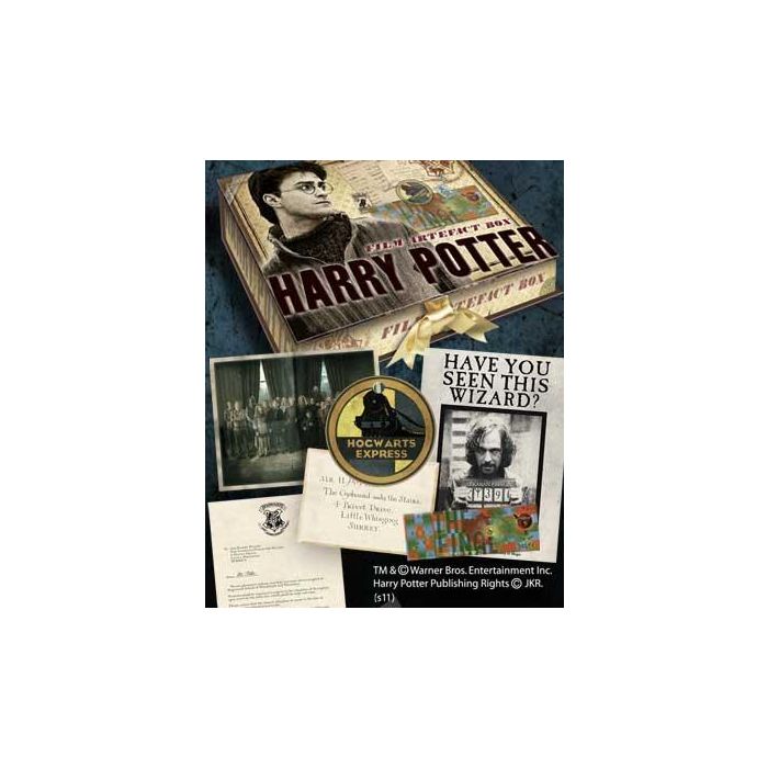 The Noble Collection Caja de Recuerdos Harry Potter: Réplicas de la Caja de Objetos de Hogwarts, Incluye Carta, Póster y Entrada Quidditch de Películas 0 The Noble Collection Caja de Recuerdos Harry Potter: Réplicas de la Caja de Objetos de Hogwarts, Incluye Carta, Póster y Entrada Quidditch de Películas 0