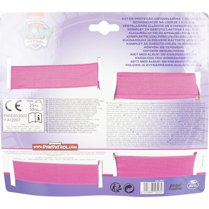 Kit Protección Codos y Rodillas Niño Bicicleta Talla XS 3-6 Años CZ10543 3