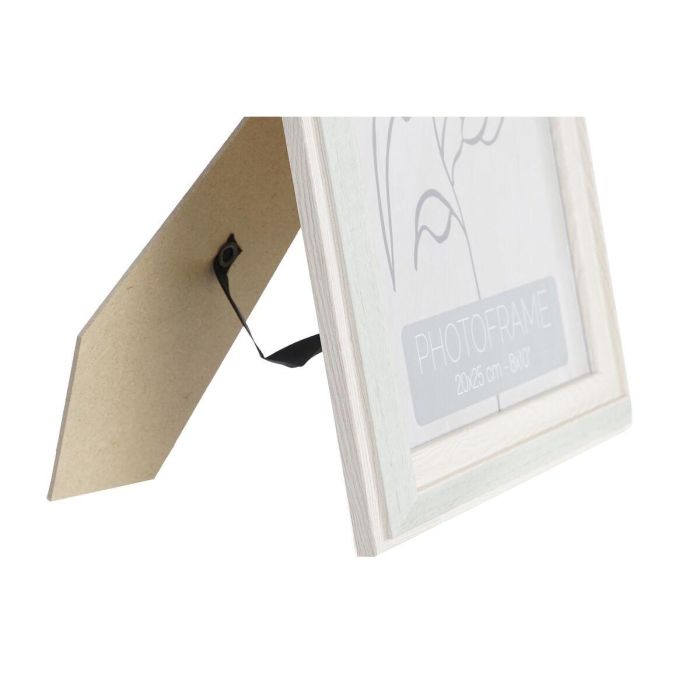 Marco de Fotos DKD Home Decor Cristal Beige Verde PS Escandinavo (25 x 2 x 30 cm) (4 Unidades) 2