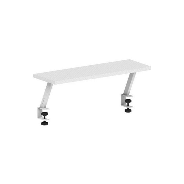 Mars Gaming MGDSW Soporte Elevador Monitor Ergonómico 17cm Altura, Tablero Fibra Carbono 60x20cm, Acero, 10kg, Blanco, Mesas 10-33mm 1 Mars Gaming MGDSW Soporte Elevador Monitor Ergonómico 17cm Altura, Tablero Fibra Carbono 60x20cm, Acero, 10kg, Blanco, Mesas 10-33mm 1