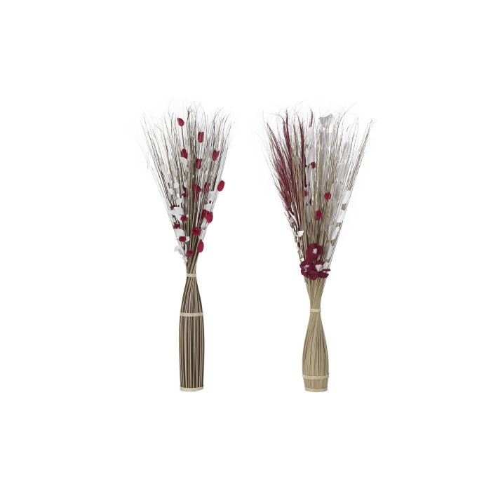 DKD Home Decor Ramo de Flor Seca Natural Rojo, 150 cm de Alto, Base 40x40 cm (Pack de 4 Unidades) 0 DKD Home Decor Ramo de Flor Seca Natural Rojo, 150 cm de Alto, Base 40x40 cm (Pack de 4 Unidades) 0