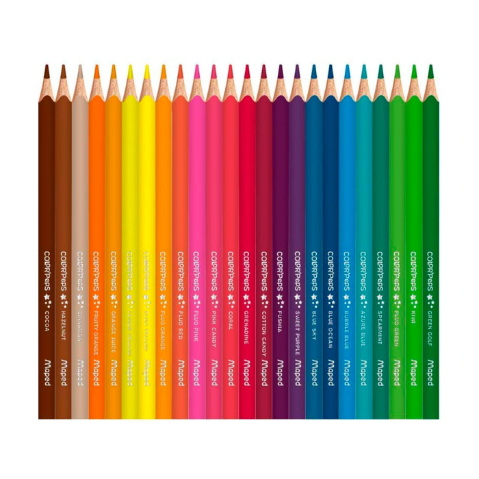 Lapices De Colores Maped Color Peps Star Estuche De 72 2