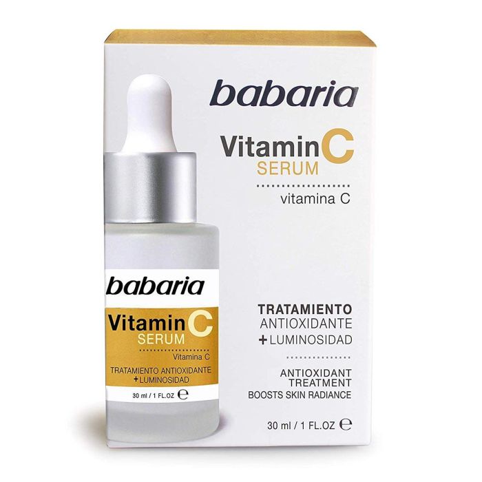 Babaria Serum Vitamina C Antioxidante Efecto Flash Tratamiento Facial 30 ml