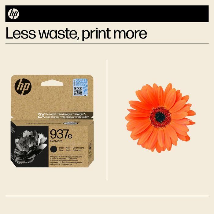 Hp Tinta Negro Officejet Pro 9110, 9120, 9130, 9720, 9730 - Nº 937E Alta Capacidad XL 24 Hp Tinta Negro Officejet Pro 9110, 9120, 9130, 9720, 9730 - Nº 937E Alta Capacidad XL 24