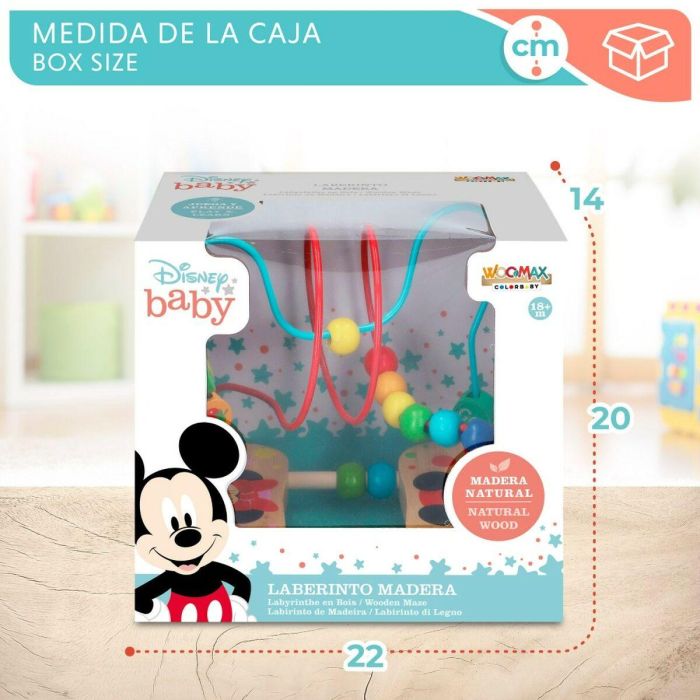 Centro de actividades Disney 4 Unidades 21,5 x 18,5 x 13,5 cm 1