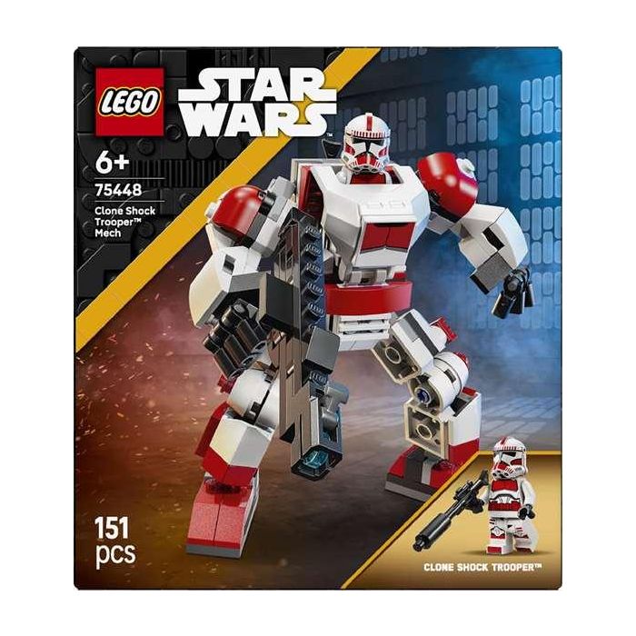 Juego de construccion meca de soldado clon de choque lego star wars 2