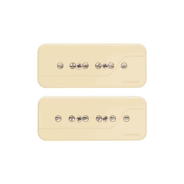 Set 2 Pastillas Fishman Fluence Signature Series Greg Koch P90 - Crema 0 Set 2 Pastillas Fishman Fluence Signature Series Greg Koch P90 - Crema 0