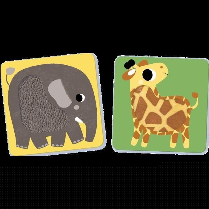 Nathan Animales al Tacto para Bebés - Juego Sensorial Multisensorial con Estimulación Motora y Memoria (+12 Meses) 3