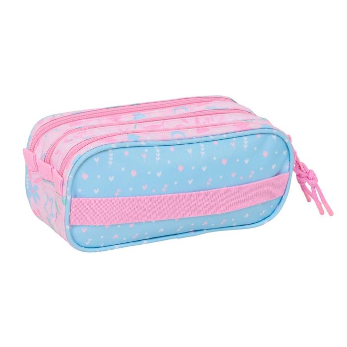 Portatodo Triple BlackFit8 Smile Rosa Azul claro 21,5 x 10 x 8 cm 1 Portatodo Triple BlackFit8 Smile Rosa Azul claro 21,5 x 10 x 8 cm 1