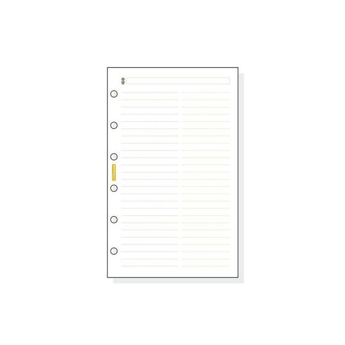 Recambio Agenda Finocam C354 Classic 603 79X127 Telef. 50H