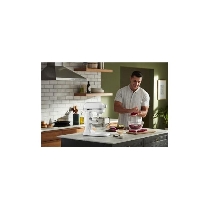 Kitchenaid 5KSM55SXX Robot de Cocina Heavy Duty 5.2L Blanco 11