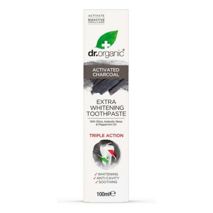 Dr. Organic Carbón Pasta De Dientes 4