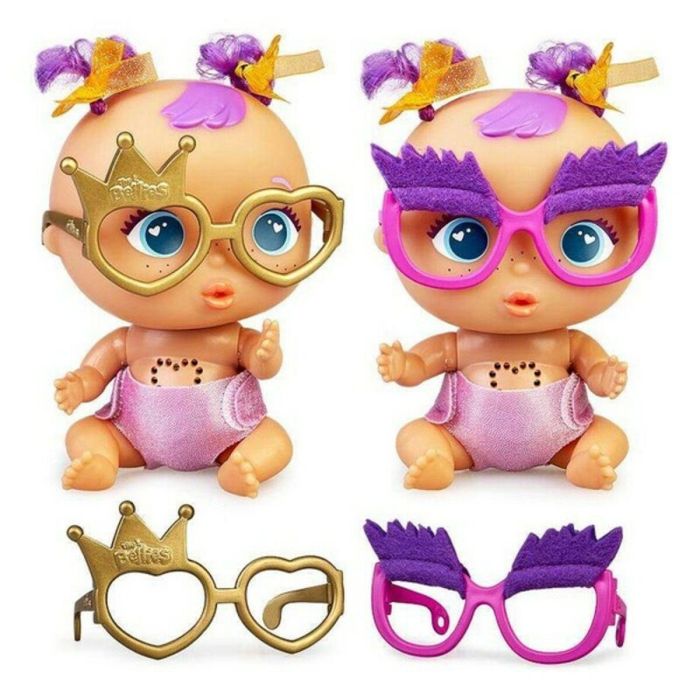 Famosa Gafas Bellies Crazy Sunglasses Accesorios divertidos para crear looks únicos en tus Bellies - Modelos surtidos - Edad recomendada +3 años 3