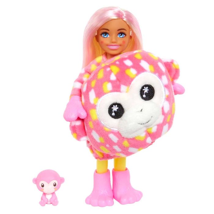 Barbie Chelsea Cutie Reveal Muñeca Amigos De La Jungla HKR12 Mattel 4