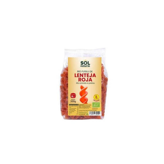Fusilli Lenteja Roja 250Gr. Fusilli Lenteja Roja 250Gr.