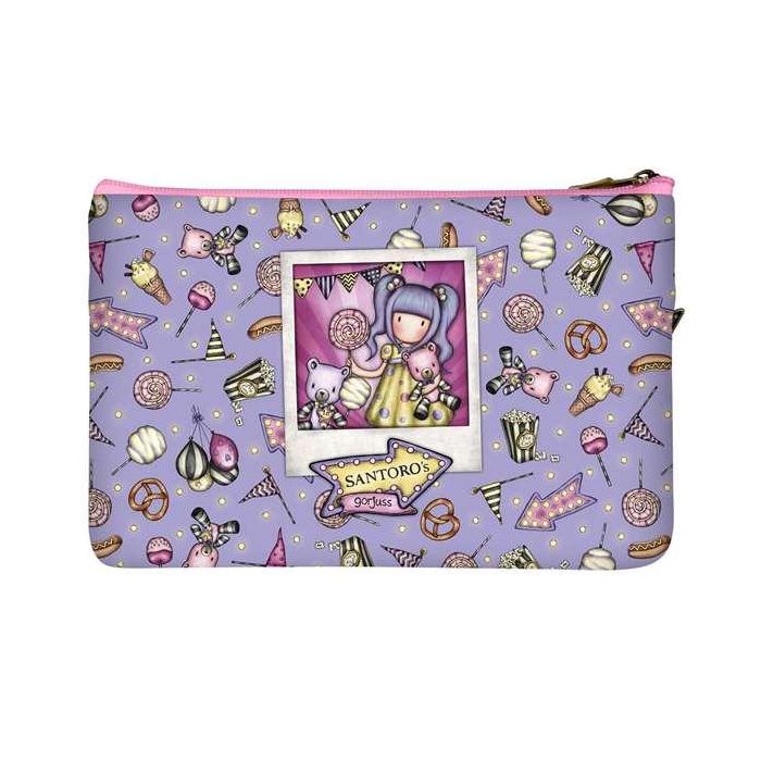 Estuche Escolar Gorjuss First prize Lila (23.4 x 15.5 x 1.5 cm) Estuche Escolar Gorjuss First prize Lila (23.4 x 15.5 x 1.5 cm)