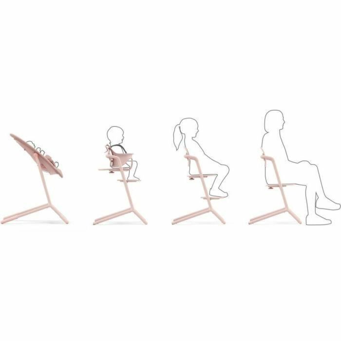 Cybex CYB4063846288434 Trona escalable y ajustable Lemo 2 Pearl Rose 4 Cybex CYB4063846288434 Trona escalable y ajustable Lemo 2 Pearl Rose 4