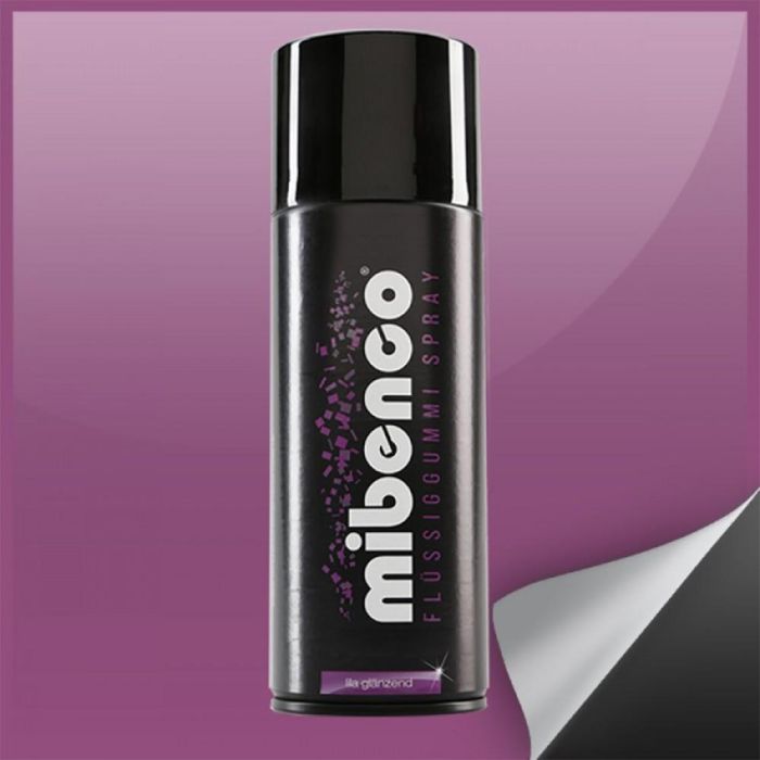 Mibenco Spray Goma Liquida 400 mL Morado Brillante MIB71414008 Mibenco Spray Goma Liquida 400 mL Morado Brillante MIB71414008