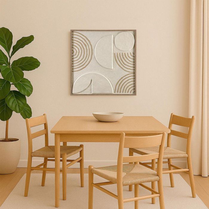Lienzo Enmarcado Ilsa Versa 60x60 cm - Madera MDF (2 Unidades) 3 Lienzo Enmarcado Ilsa Versa 60x60 cm - Madera MDF (2 Unidades) 3