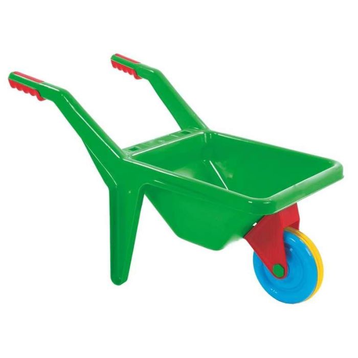 AVC Carretilla de Juguete Apilable para Niños, Carro de Carga de Plástico, Dimensiones 63x34x30 cm